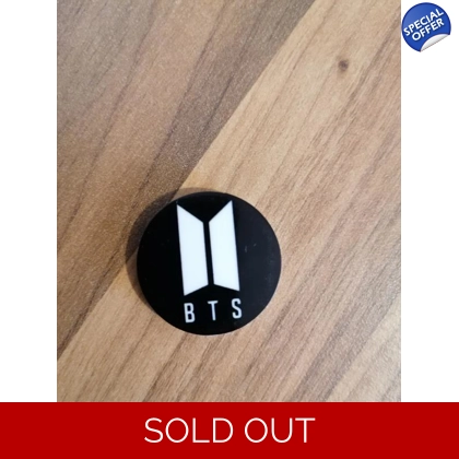 BTS K-POP Boyband Round Pin Badge